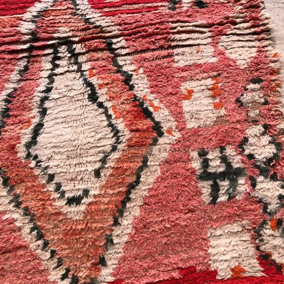 Vintage 1980s Berber Runner - Authentically handwoven treasure -Wool carpet rug - Picture 5 of 5